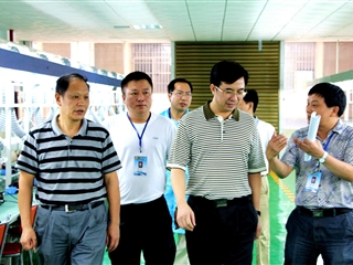 省教育厅副厅长邹文辉到我校调研（2014）