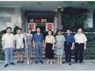 时任省教委副主任蒋作斌来我校指导工作